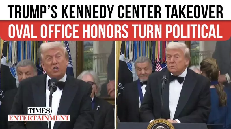 Trump Hosts Revamped Kennedy Center Honors at Oval Office, Appoints New Icons