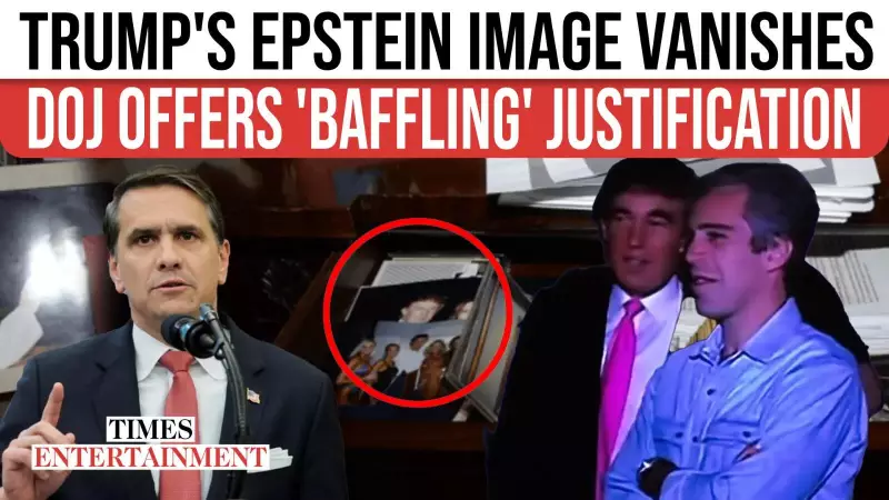 Trump Photo Removed From Epstein Files: DOJ Denies Cover-Up, Sparks Outrage