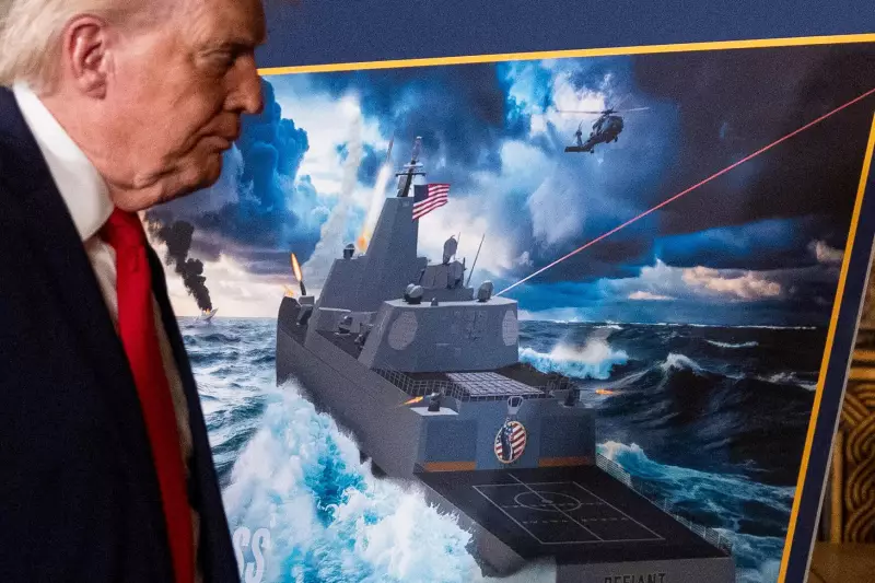 Trump Unveils 'Golden Fleet' Plan: 35,000-Ton Warships to Counter China