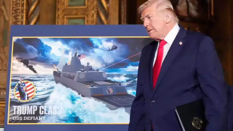 Trump Unveils 'Trump Class' Battleships: 30,000-Tonne AI Warships to Counter China