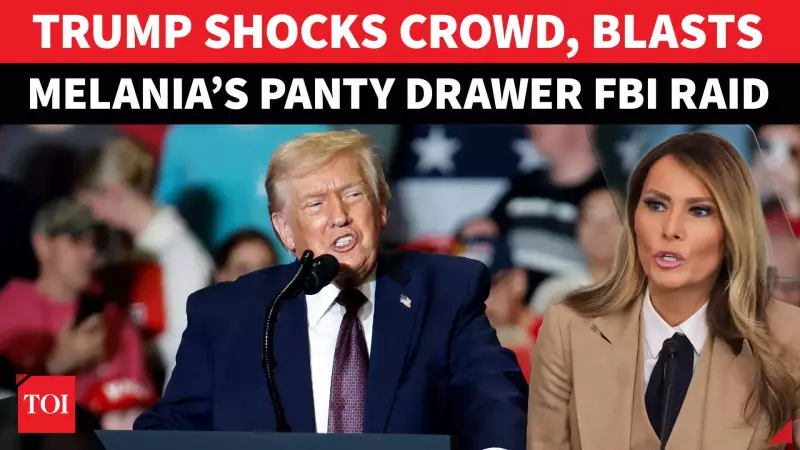 Trump's Bizarre Mar-a-Lago Raid Claim: FBI 'Ruined' Melania's Underwear Drawer