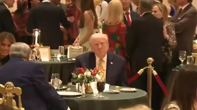 Trump's Christmas Eve: A Third Wheel at Mar-a-Lago Family Moment