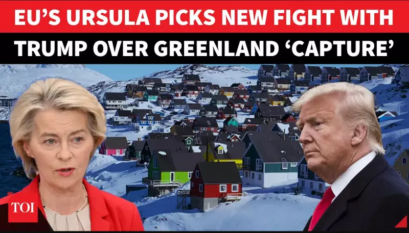 Trump's Greenland Envoy Sparks EU Fury: 'Borders Not for Sale' Warns von der Leyen