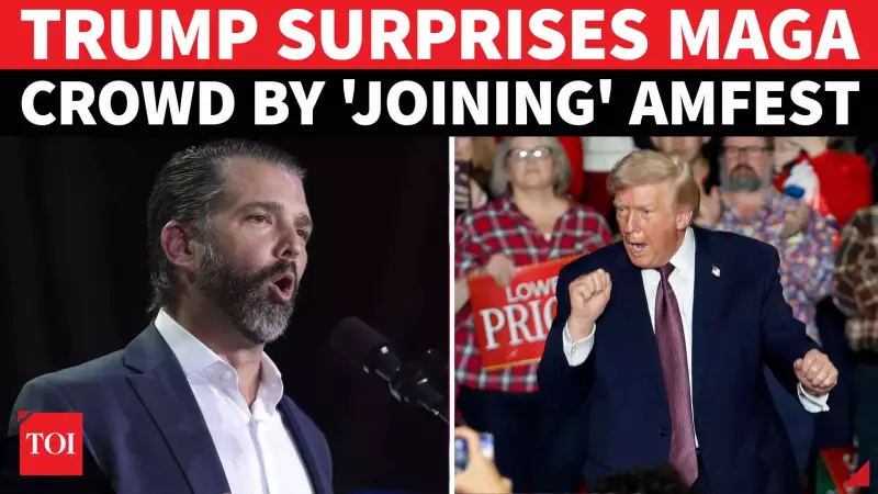 Trump's Live Call Electrifies AmFest Crowd; Trump Jr. Rallies Young Conservatives
