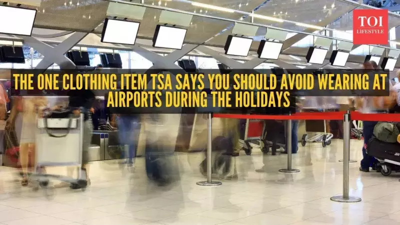 TSA Warns: Sparkly Holiday Sweaters Can Slow Down Airport Security
