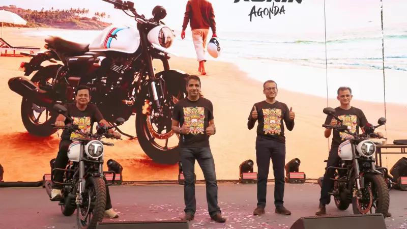TVS Unveils Ronin Agonda & Apache RTX 300 20th Anniversary at Motosoul 2025