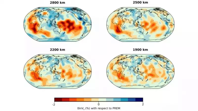 Two Massive Alien-Like Structures Discovered Deep Beneath Africa