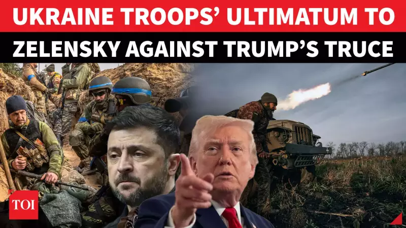 Ukraine Troops Defy Zelensky: 'Won't Obey' If Trump's Truce Signed