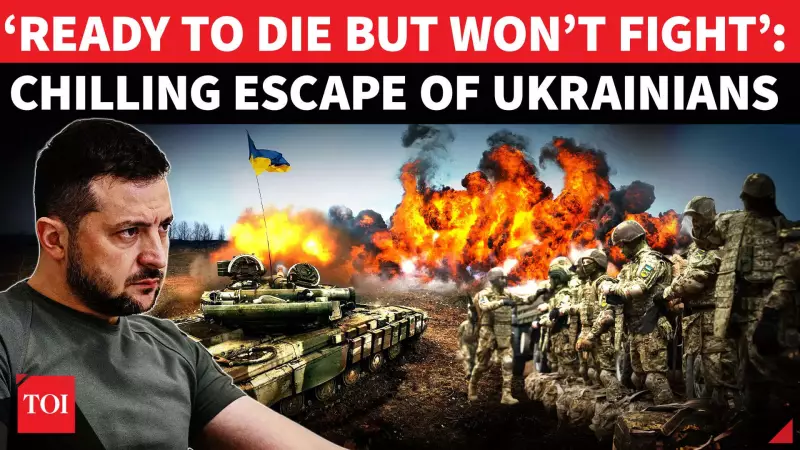 Ukraine War Exodus: Men Risk Death, Frozen Mountains To Escape Mobilisation