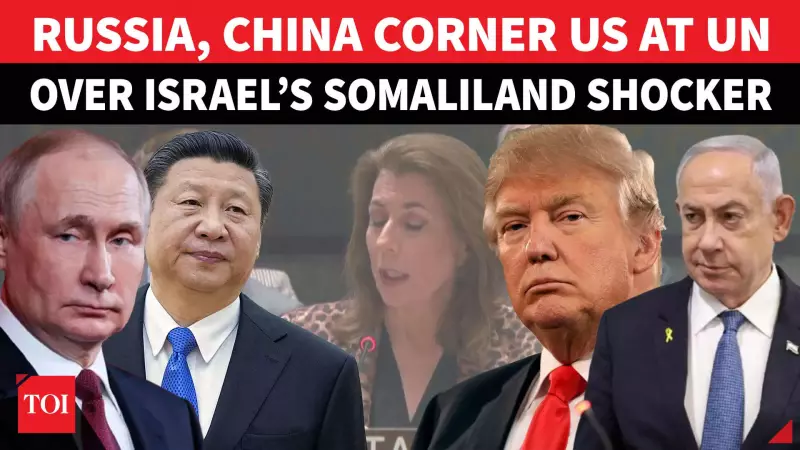 UN Showdown: US Backs Israel's Somaliland Recognition, Sparks Global Debate