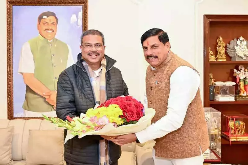 Union Minister Dharmendra Pradhan Flags Nutrition Crisis in MP Schools