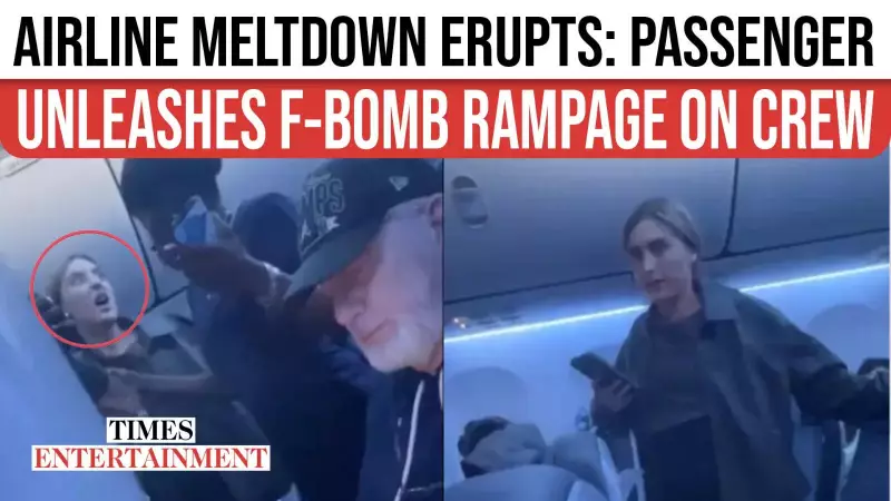 United Airlines Passenger's 4-Hour Tarmac Delay Sparks Mid-Air Meltdown | WATCH