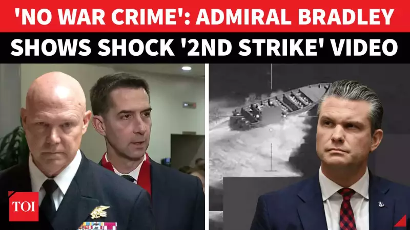 US Admiral Stuns Senators With Classified Strike Video: 'Saw Them Flipping Boat'