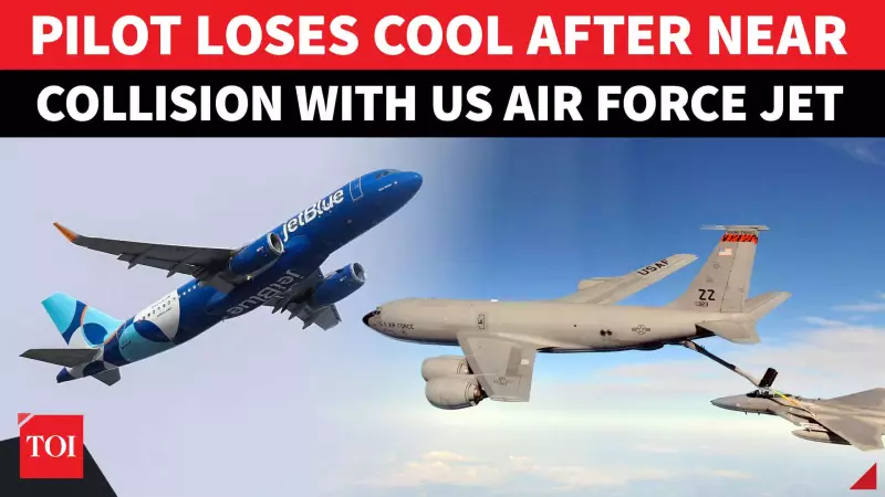 US Air Force Tanker's 'Outrageous' Near-Miss with JetBlue Flight Sparks Safety Crisis