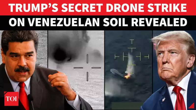 US Conducts First Drone Strike Inside Venezuela, Targets Alleged Drug Port