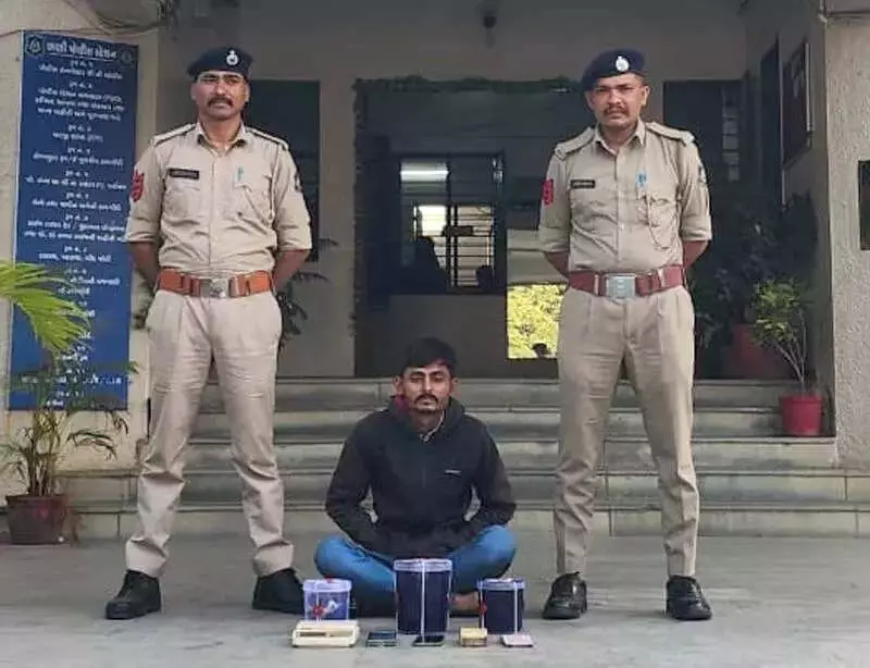 Vadodara Police Seize Rs 14 Lakh Opium, Arrest Rajasthan Native