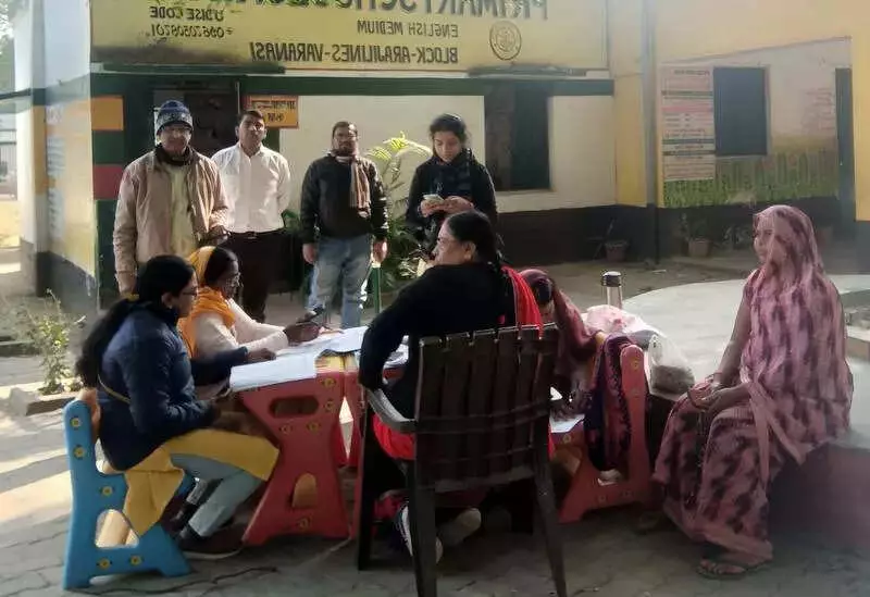 Varanasi's Azgara First to Hit 100% Target in Voter List Revision