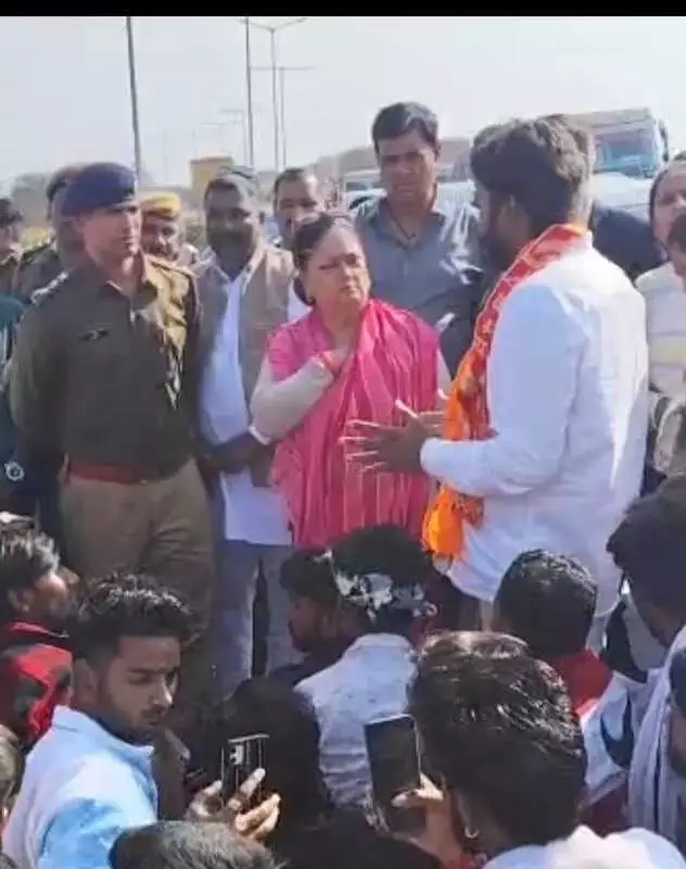 Vasundhara Raje Warns Officials Over Cow Protection Negligence in Kota