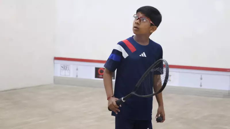 Vedant Patel Starts Strong at 80th CCI Western India Squash Tournament