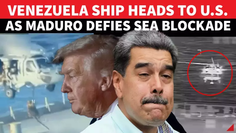 Venezuela Oil Tanker Defies US, Heads to Texas Amid Trump Blockade Threat