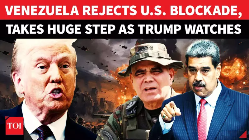 Venezuela Slams Trump's Oil Blockade as 'Piracy', Warns of Global Energy Crisis