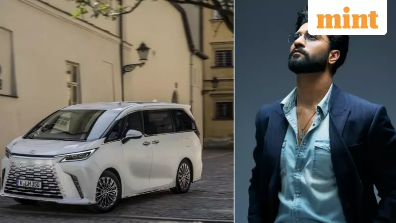 Vicky Kaushal Adds ₹3.2 Crore Lexus LM350h to His Garage Amid Fatherhood Joy