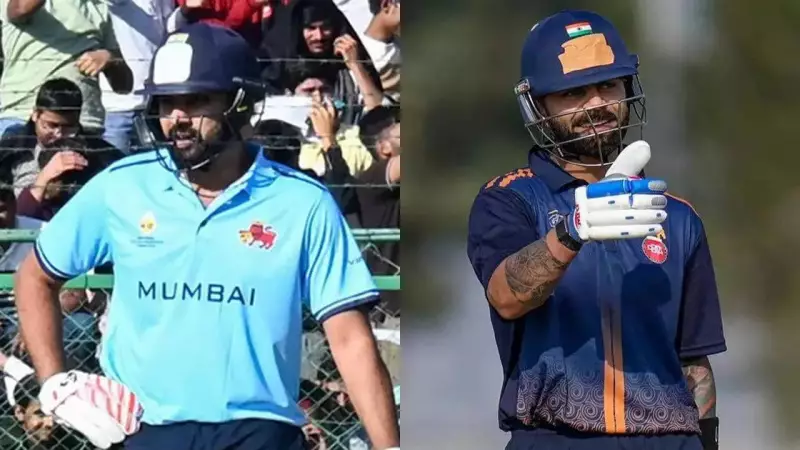 Vijay Hazare Trophy: Virat Kohli's 77 Shines, Rohit Sharma's Golden Duck Shocks