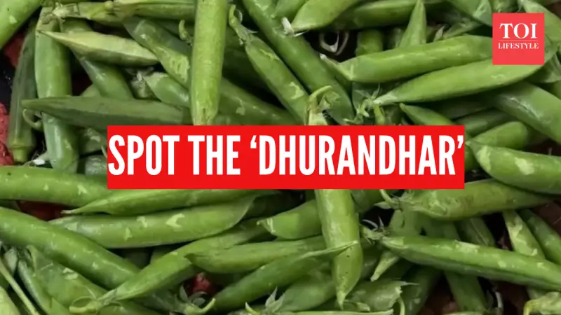 Viral Kitchen Illusion: Can You Spot the 'Dhurandhar' Among the Peas?