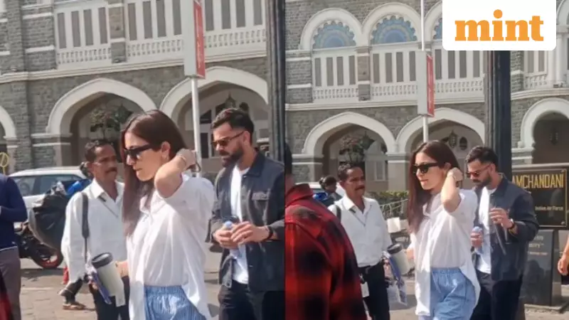 Virat Kohli & Anushka Sharma's Private Alibaug Getaway: Boat Arrival & Vrindavan Visit
