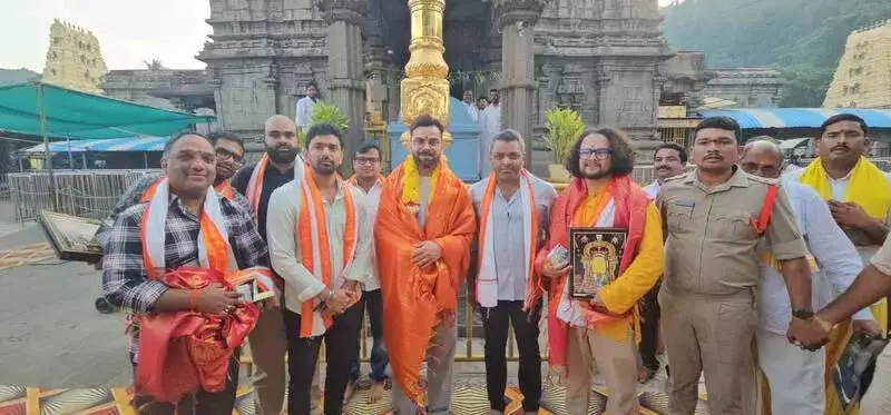 Virat Kohli Visits Simhachalam Temple with Family, Performs Rituals