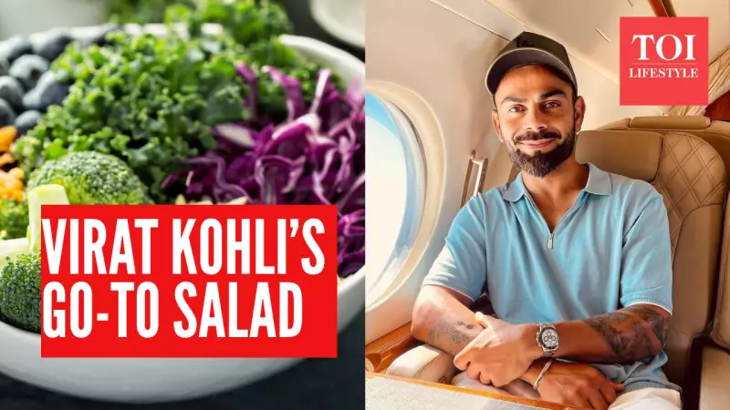 Virat Kohli's Superfood Salad: The Balanced Meal Powering a Cricket Legend