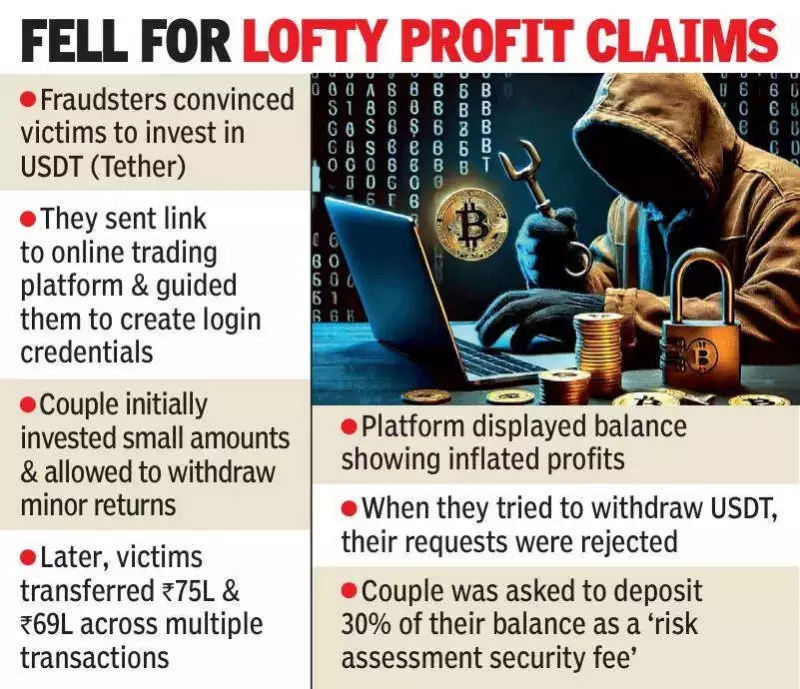 Vizag Couple Loses Rs 1.5 Crore in Cryptocurrency Scam