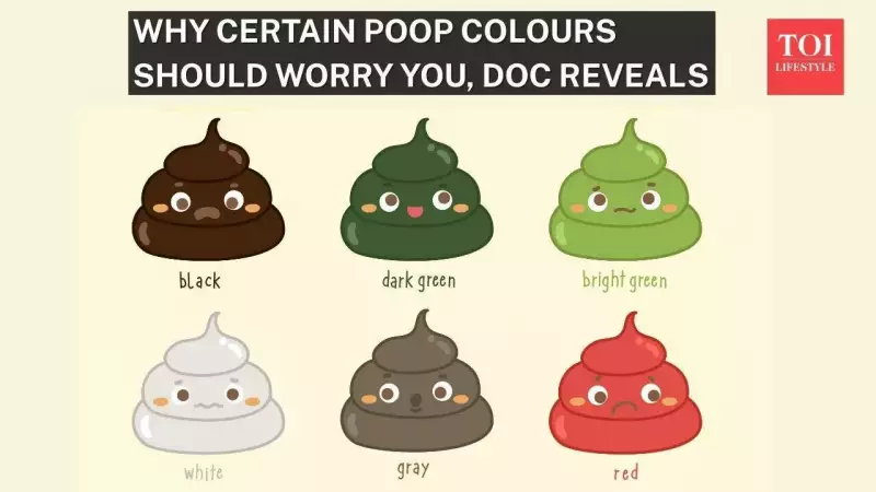 What Your Poop Colour Reveals: 7 Shades & Their Health Warnings