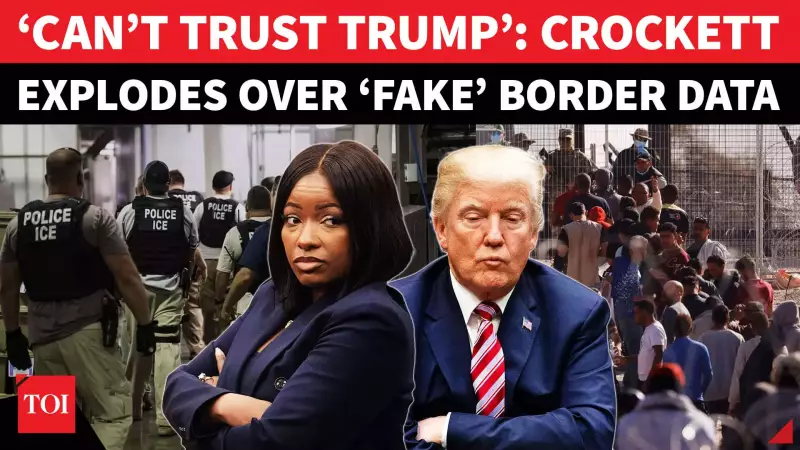 White House Slams Crockett's 'Bizarre Conspiracy' on Trump Border Data