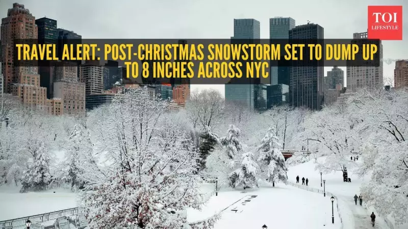 Winter Storm to Hit New York After Christmas, Up to 8 Inches Snow Forecast