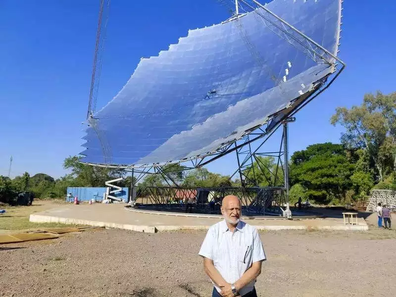 World's Largest Solar Concentrators Power Vadodara Ashram, Showcase 'Make in India' Success