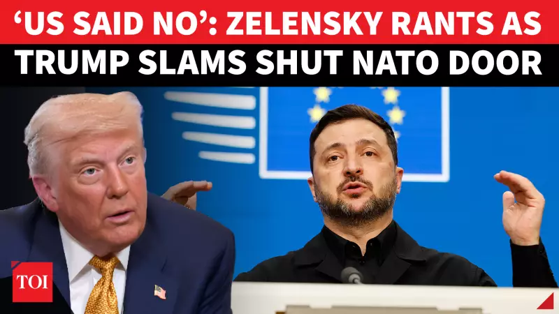 Zelensky Reveals US Blocked Ukraine's NATO Entry Even Before War