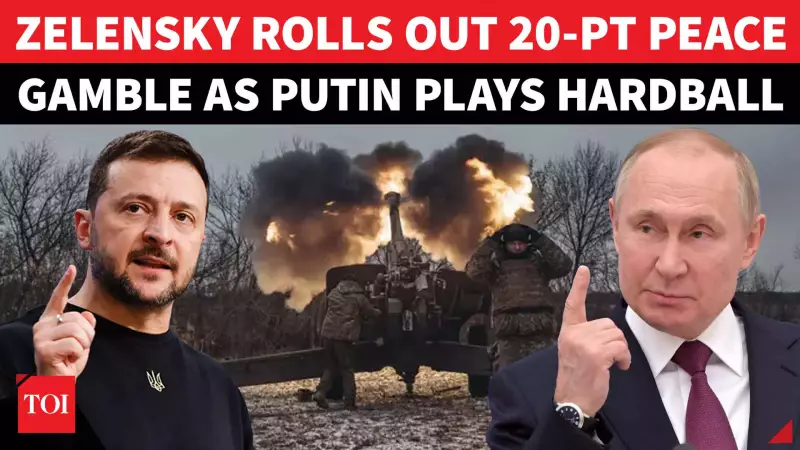 Zelensky's 20-Point Peace Plan: Ukraine Offers Concessions, Russia Silent