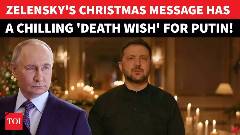 Zelensky's Cryptic Christmas Wish For Putin's Demise Sparks Global Debate