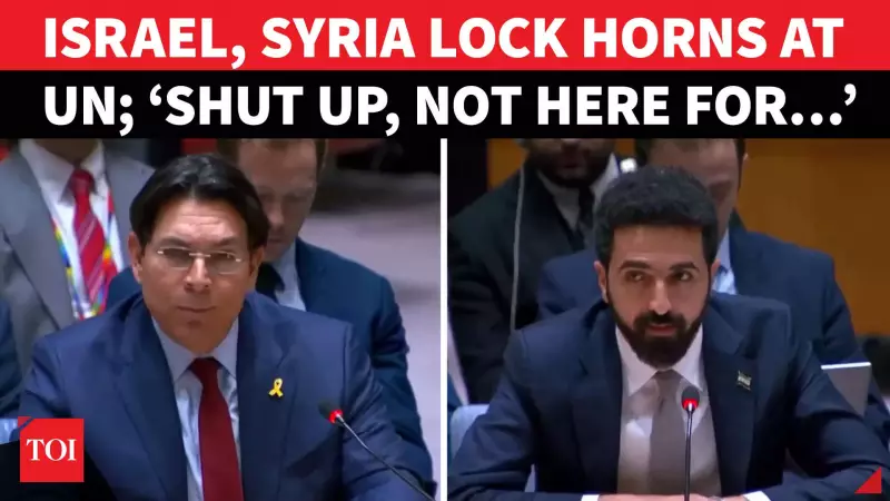 ‘Zip It’ Clash at UN: Israel & Syria in Heated Face-Off Over Border Security
