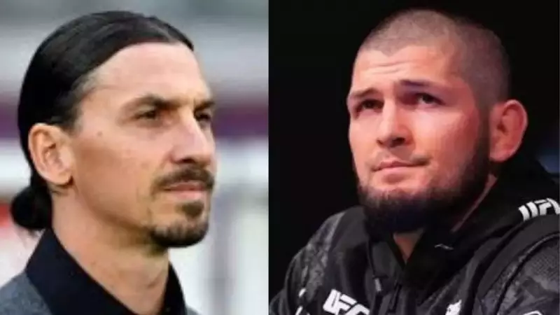 Zlatan & Khabib's Friendly Strength Test Goes Viral: A Rare Meeting in Dec 2025