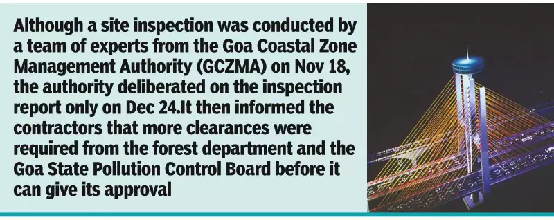 Zuari Bridge Twin Towers Delayed: Awaiting CRZ, Forest Clearances