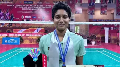19-Year-Old Surya Charishma Tamiri Stuns Badminton Elite to Win Senior Nationals