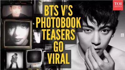 BTS V Stuns ARMY with Dark 'TYPE 非' Photobook, Pre-orders Open Dec 31