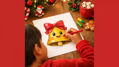 Christmas 2025: 4 Simple Bell Drawing Ideas for Kids to Spark Creativity