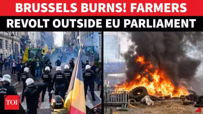 EU Summit Chaos: Farmers Rage, Coffins Burn as Leaders Debate Ukraine & Mercosur Deal