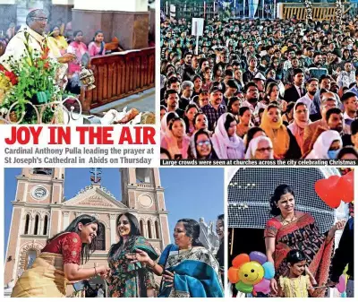 Hyderabad Churches See Surge in Multi-Faith Christmas Celebrations