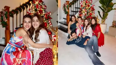 Kriti Sanon Shares Festive Family Moments in Late Christmas Post