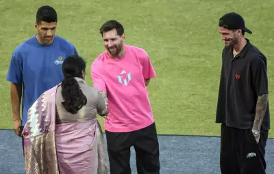 Messi's Delhi Farewell Overshadowed by 'AQI' Chants Amid Severe Pollution