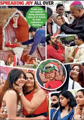 Nagpur Celebrates Christmas with Midnight Mass, Family Gatherings & Festive Cheer
